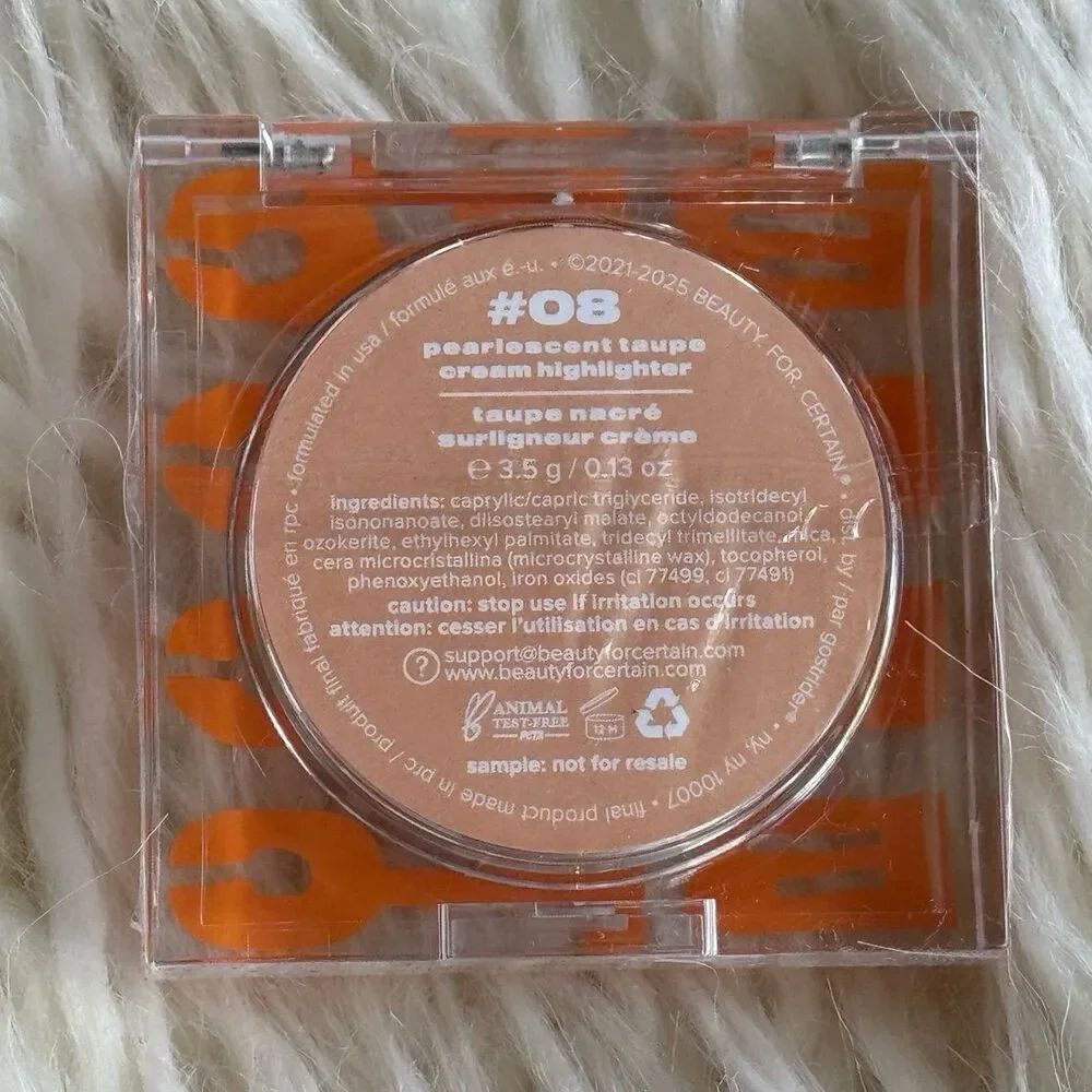 Beauty For Certain Cream Highlighter 08 Pearescent Taupe